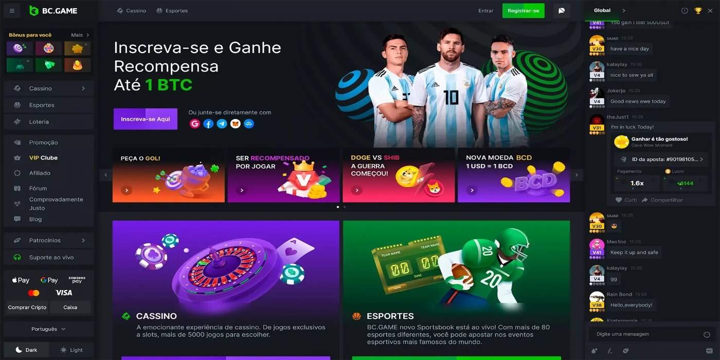 banca de aposta com bonus